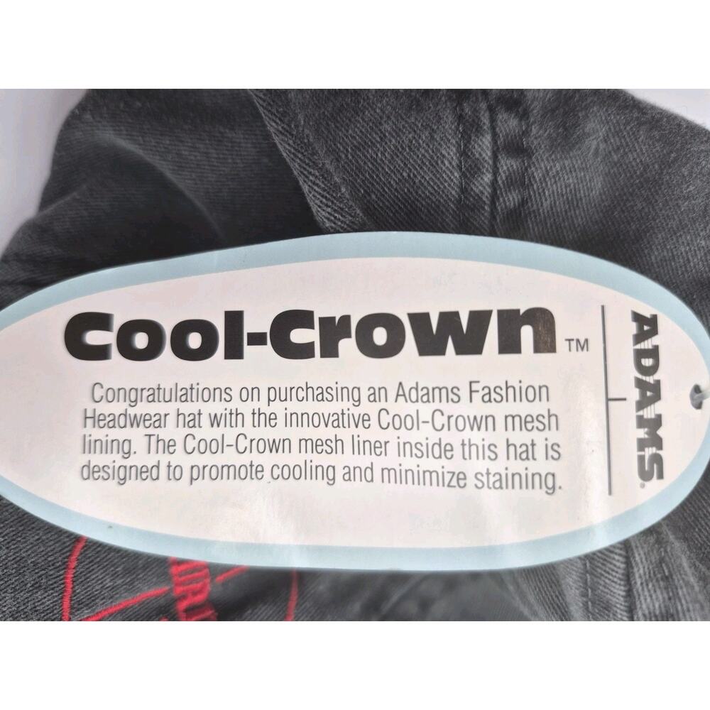 Adams Gray Cool Crown Cap Embroidered Firearms Institute NEW - Picture 8 of 9